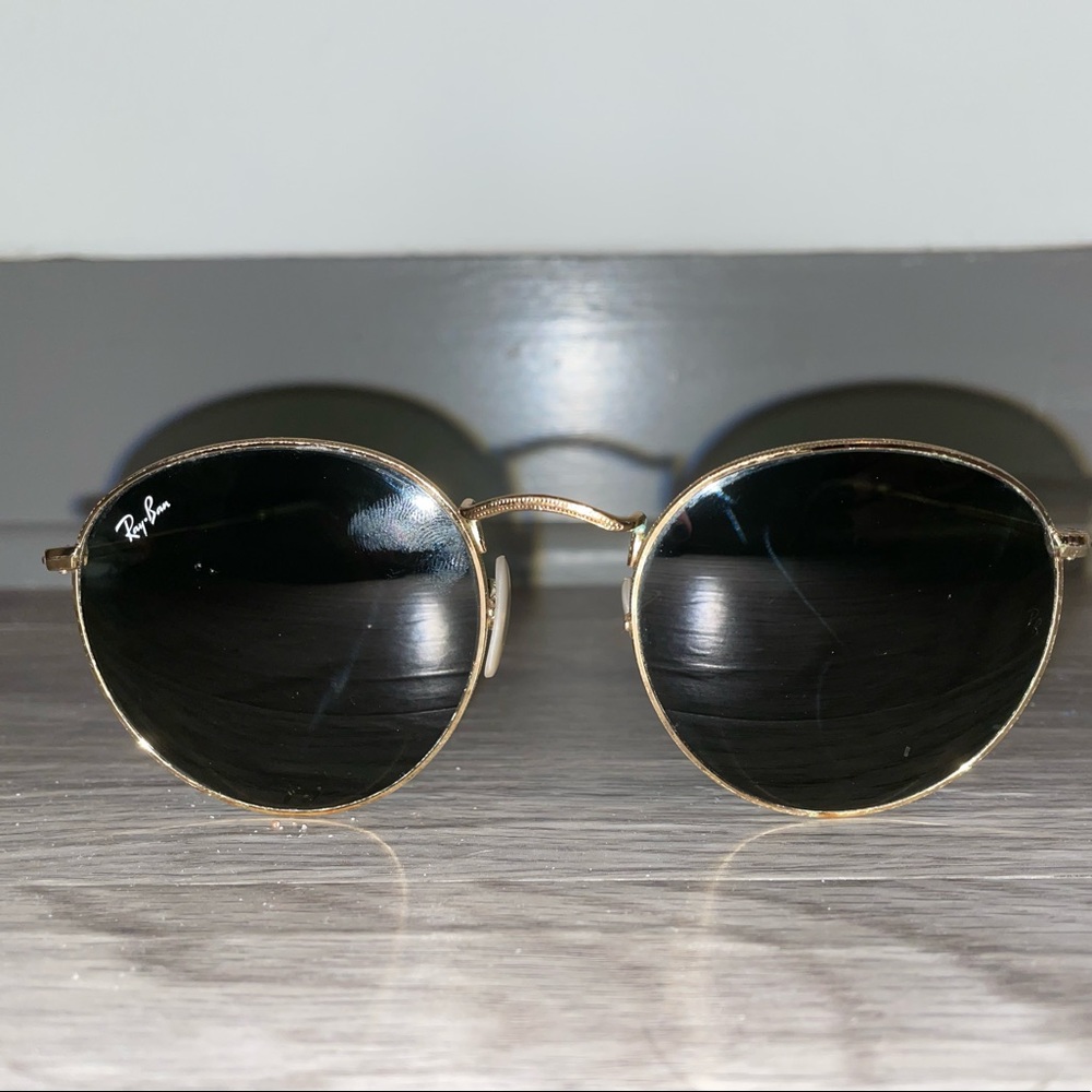 Ray Ban Round Metal Sunglasses - Need repair